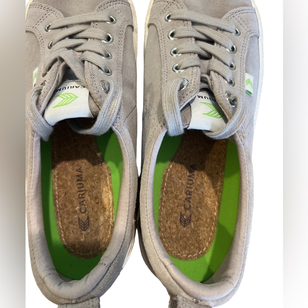 Cariuma Grey Suede Sneakers - Picture 5 of 8